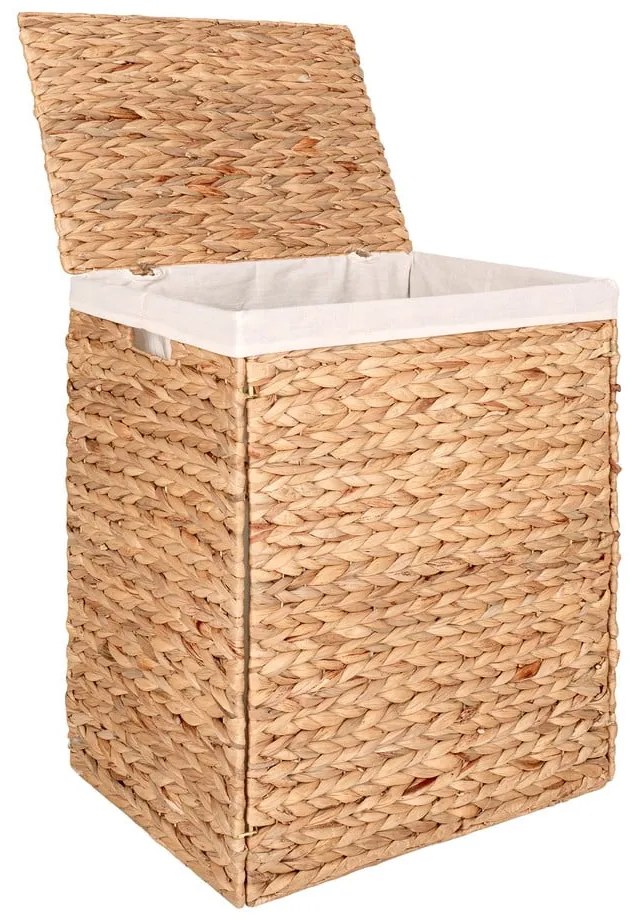 Coș de rufe în culoare naturală din zambilă de apă Passo – House Nordic