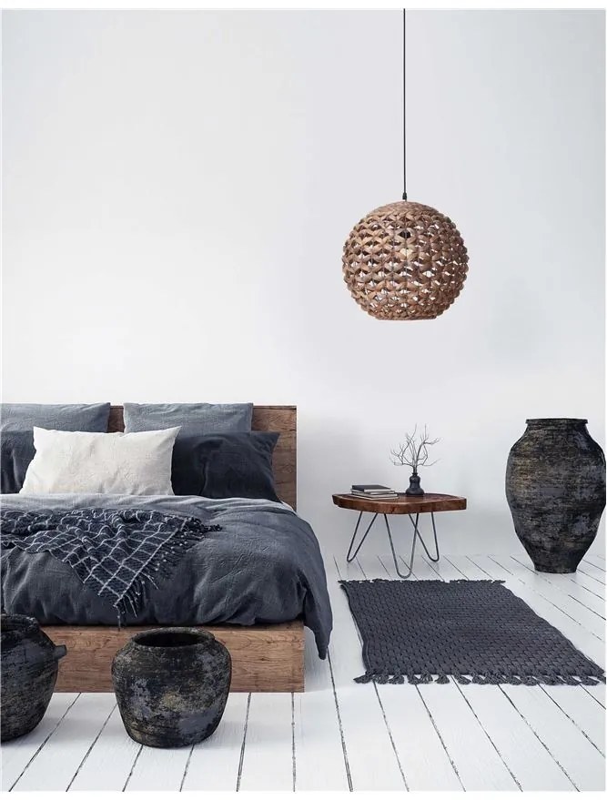 Lustra boho style design natural 40cm Griffin NVL-9587121