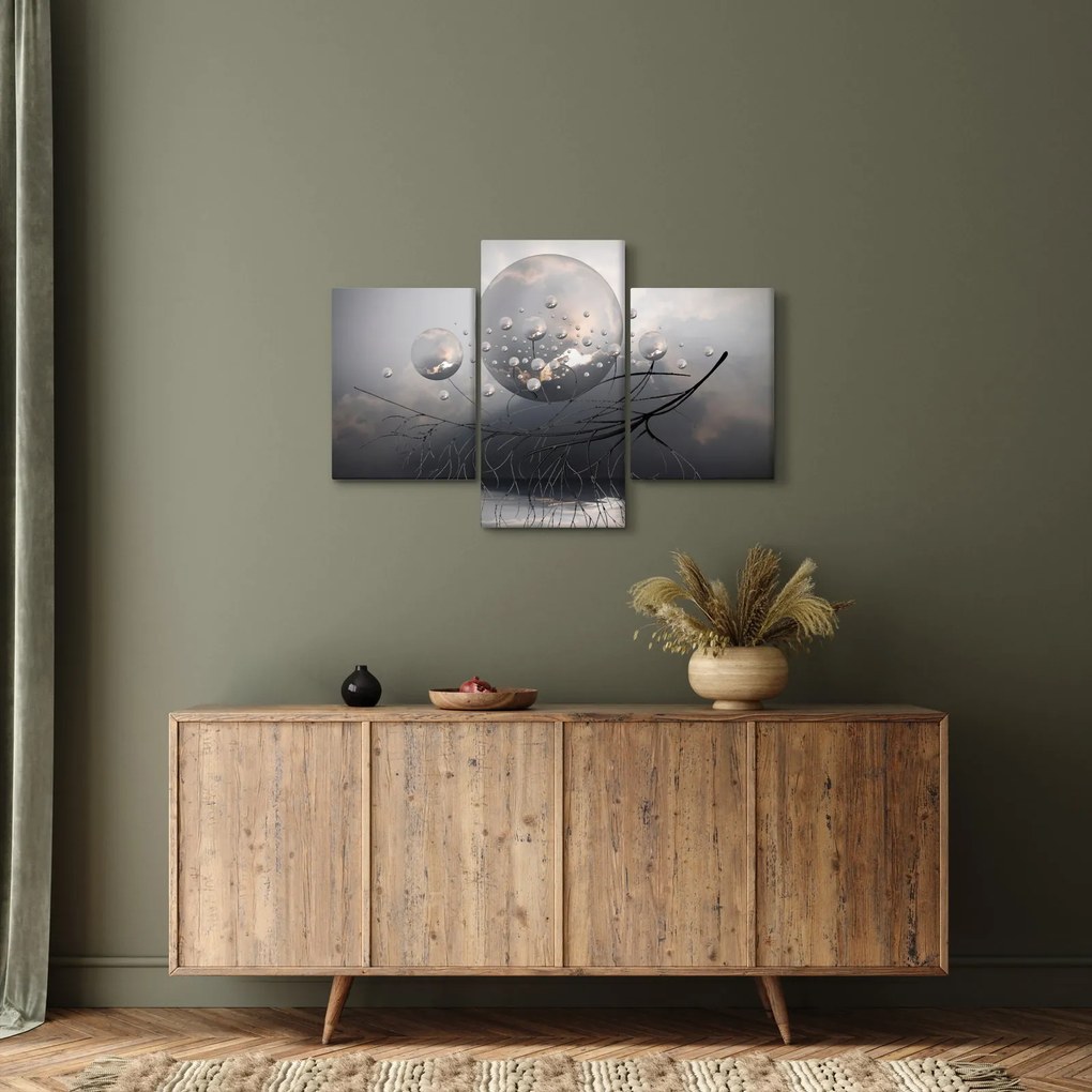 Tabloul bilelor abstracte (90x60 cm)