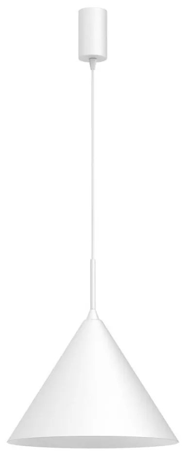 Lampă suspendată pe cablu CAPITAL 1xGX53/15W/230V Ø 32 cm albă
