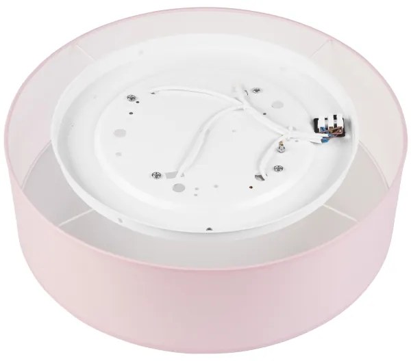 Plafonieră SIRJA PASTEL DOUBLE 4xE27/15W/230V d. 45 cm roz