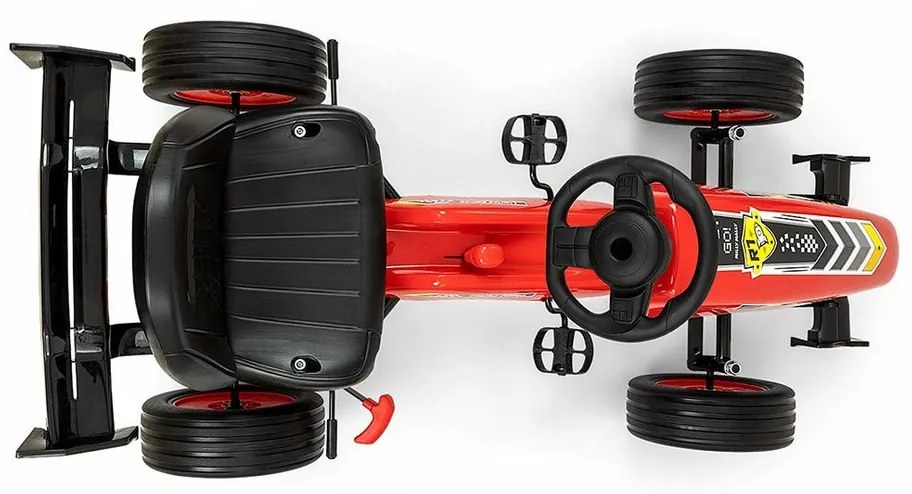 Kart copii Milly Mally Go-kart Rocket, roșu