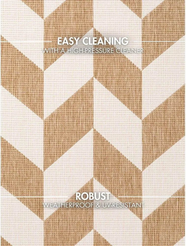 Covor pentru exterior și interior crem/în culoare naturală 160x230 cm Haringey Terrick – Ted Baker