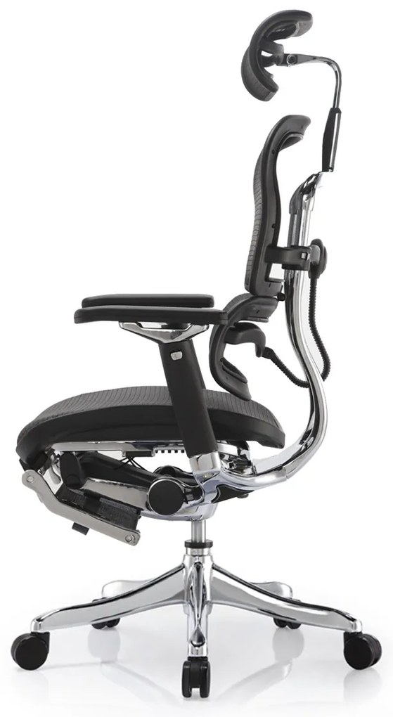 Scaun de birou - ERGOHUMAN2 PDH ULTRA BLACK FRAME W09-01+ALU BASE - precomanda 7-12 zile (Termen de livrare: 7 zile)