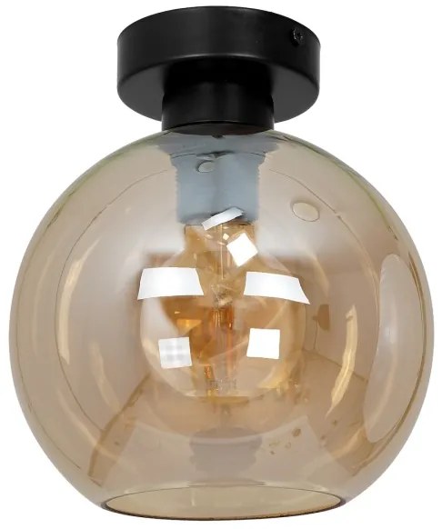 Sticlă de schimb universală SOFIA pentru E27, Ø 20 cm, bej fumat