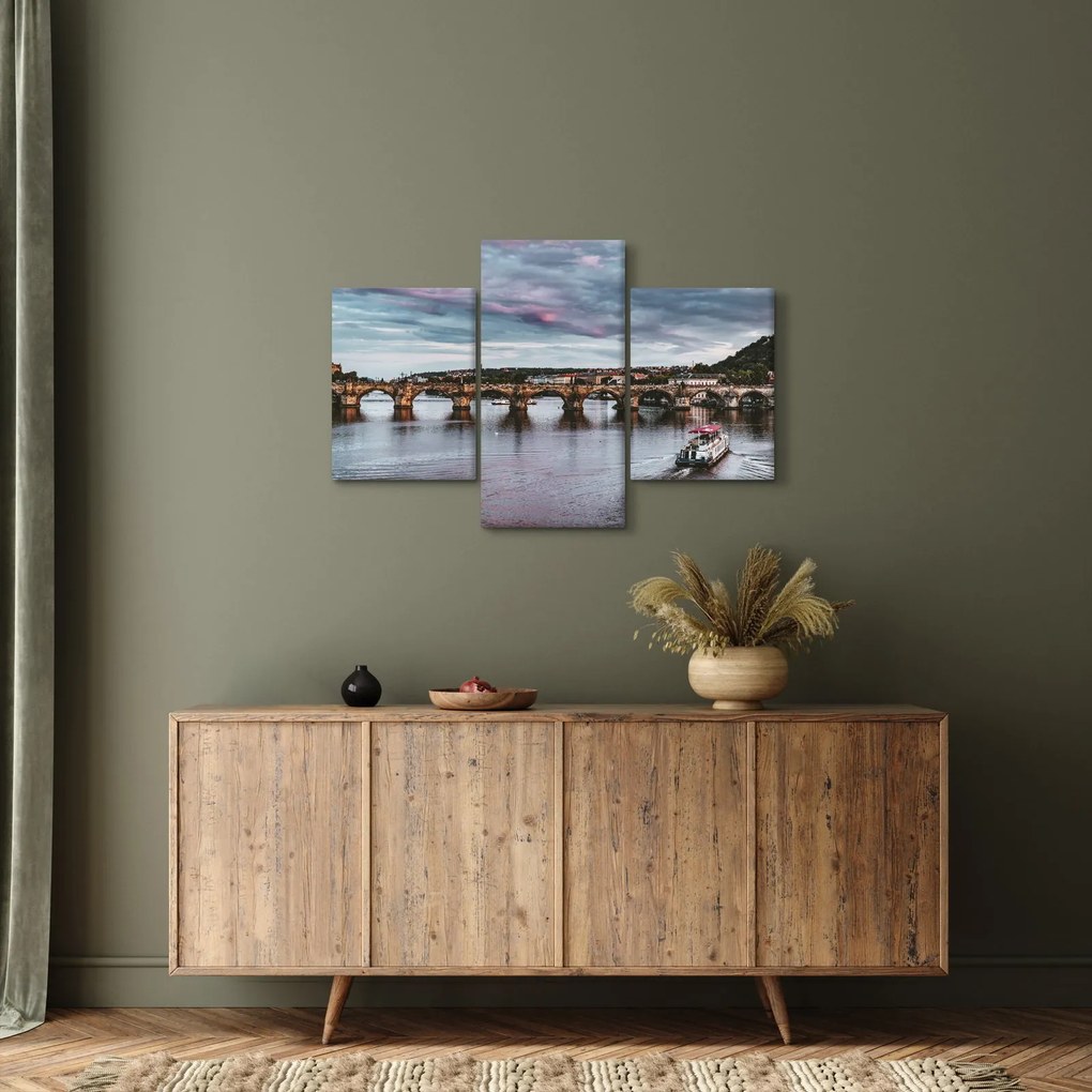 Tablou cu Vltava (90x60 cm)