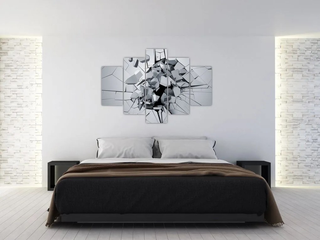 Tablou abstracție 3D (150x105 cm)