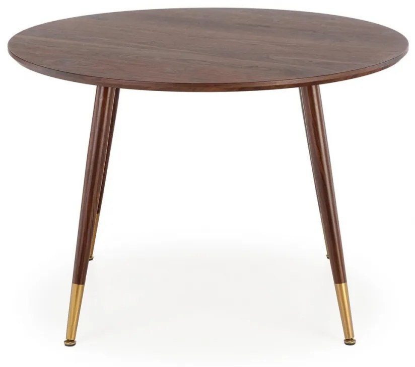 Set masa rotunda Domenico ø110 cm + 3 scaune K482 bej