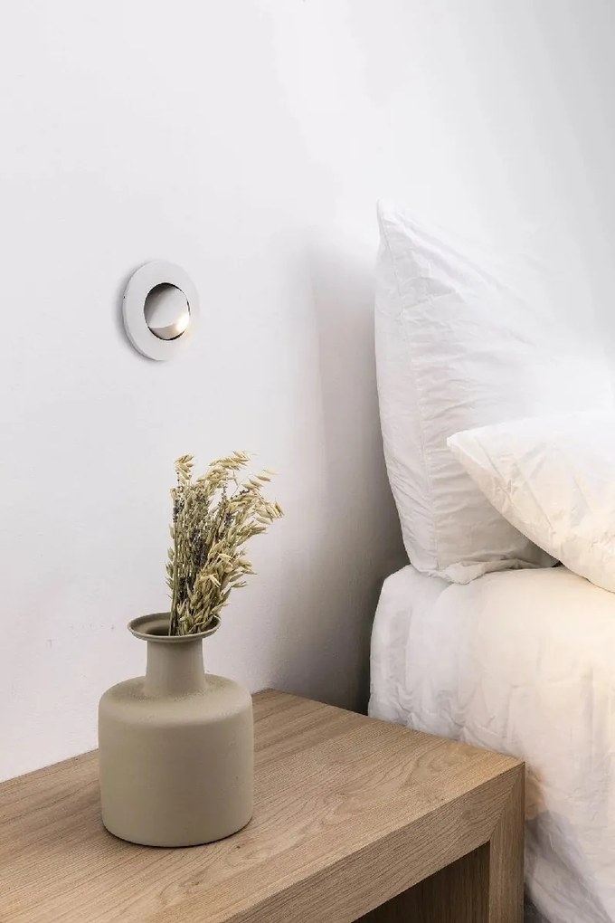 Spot incastrabil cu reader LED directionabil CLICK White
