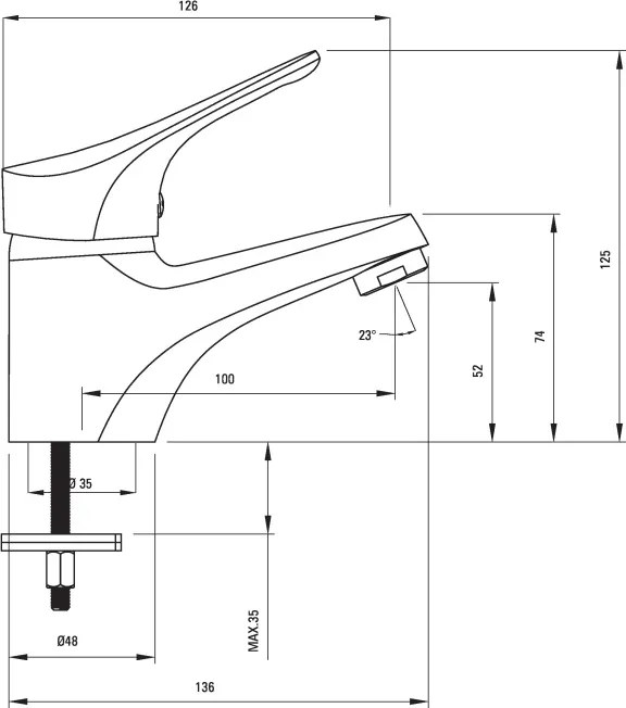 Joko Baterie pentru chiuvetă Finisaj: Crom BOJ_020M