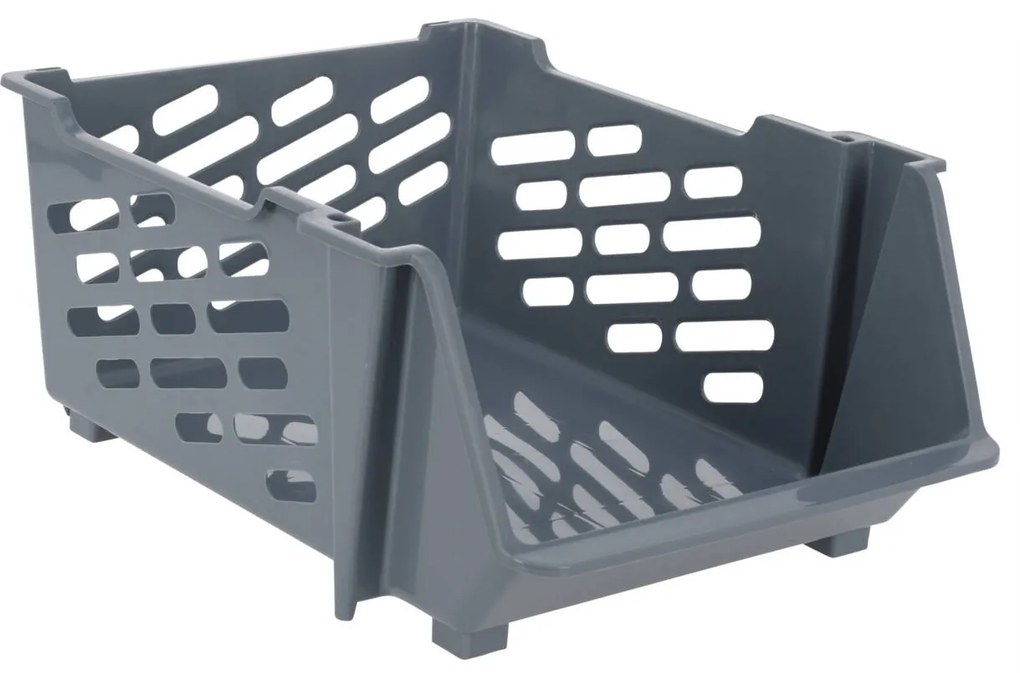 Cos din plastic pentru depozitare, 44 x 36 x 20 cm