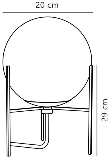 Lampă de masă Nordlux ALTON 1xE14/15W/230V auriu
