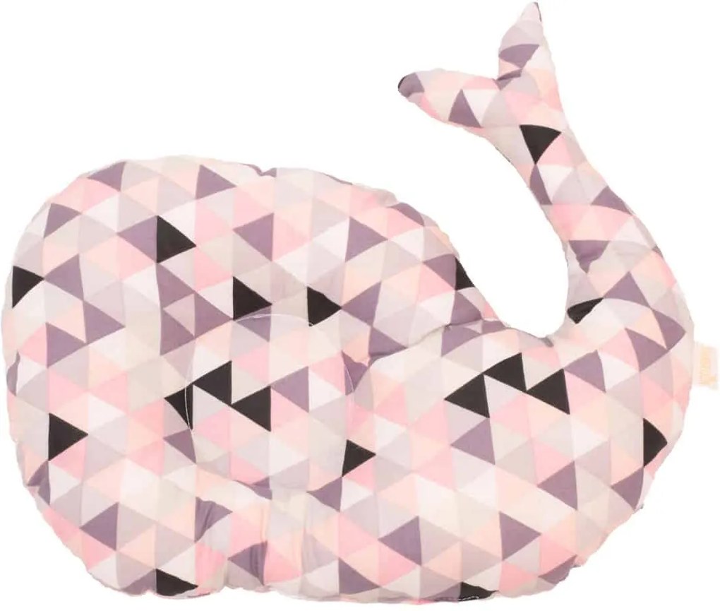 Pui de perna BABY Balena triunghiuri roz