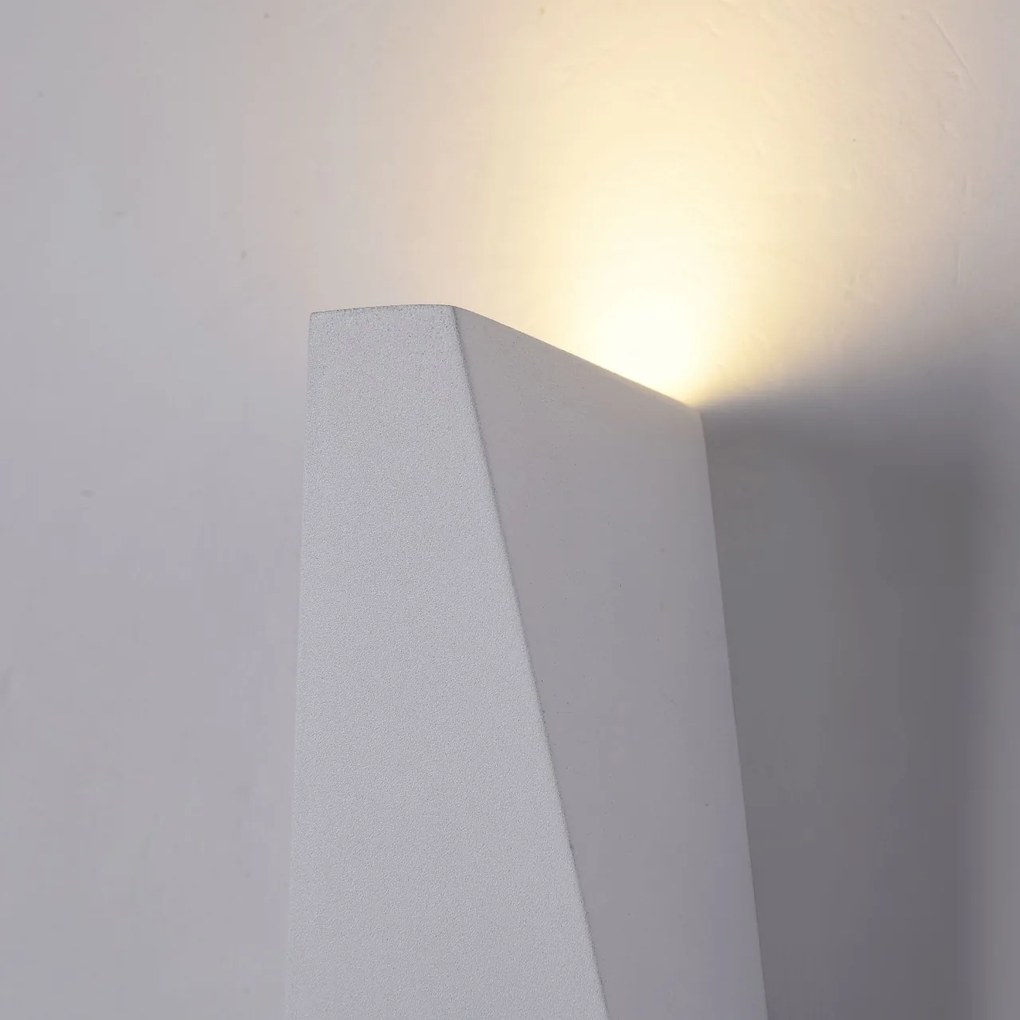 Aplica LED pentru iluminat exterior design modern Times Square IP54 alb MYO580WL-L6W