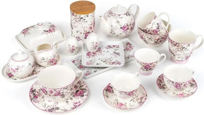 BANQUET Ceainic ceramic ROSE 1 l