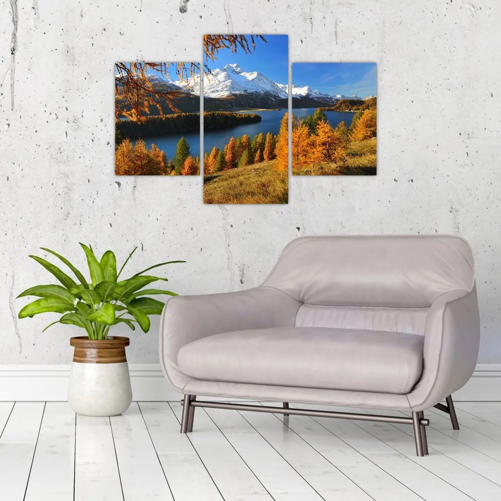 Tablou - Toamna în Alpi (90x60 cm)