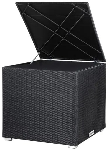 Deuba Cutie depozitare 75x75x70cm - neagra
