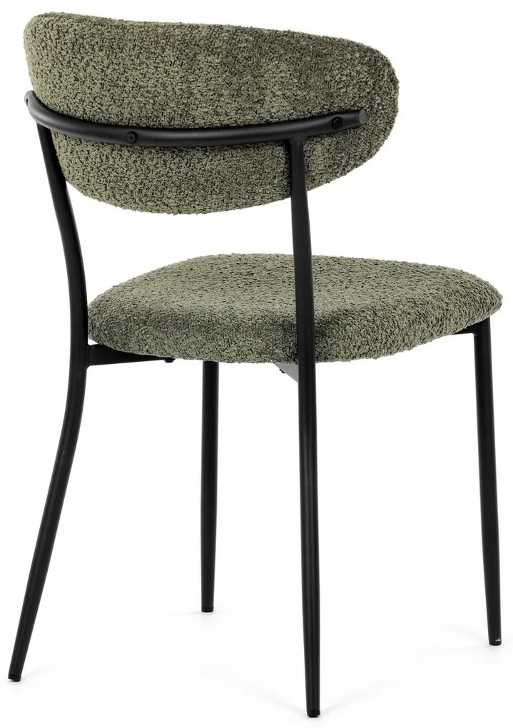 Set de scaune de sufragerie CT-W1021 GRN2, 4 buc