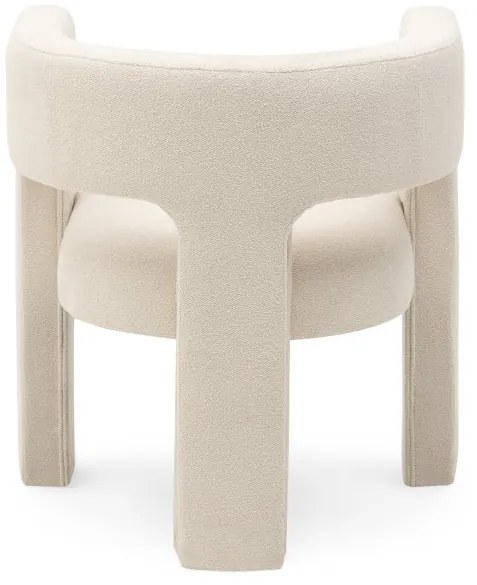 Fotoliu design bej deschis ALPAH LOOP