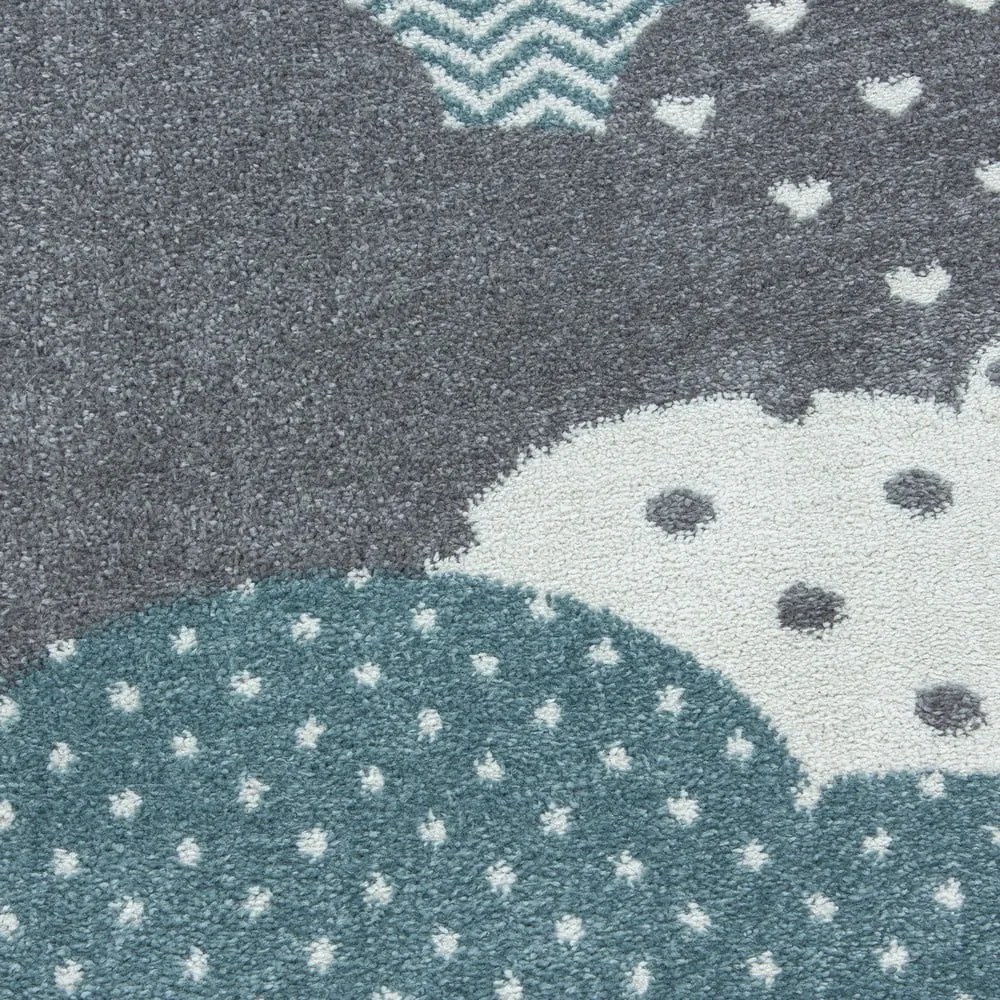 Covor pentru copii albastru/gri 140x200 cm Bambi – Ayyildiz Carpets