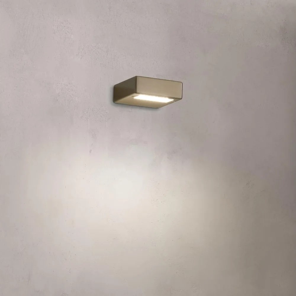 Ideal Lux - Aplica de perete LED TAB LED/24W/230V CRI 90 alamă