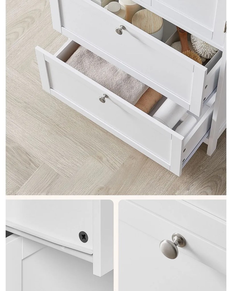 Comodă E1055 WT, 60 cm