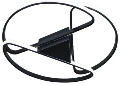 Plafonieră LED dimabilă LED/75W/230V 3000-6500K negru + telecomandă