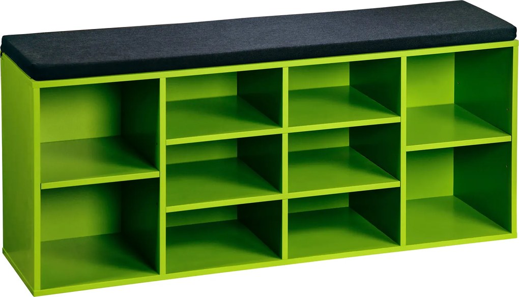 Dulap pentru 10 perechi de pantofi, cu sezut, 103,5 x 48 cm