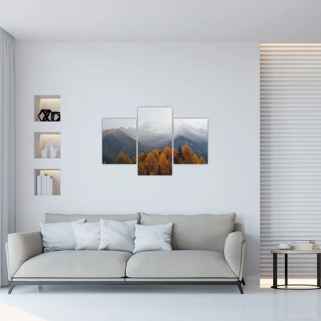 Tablou - Crestele munților (90x60 cm)