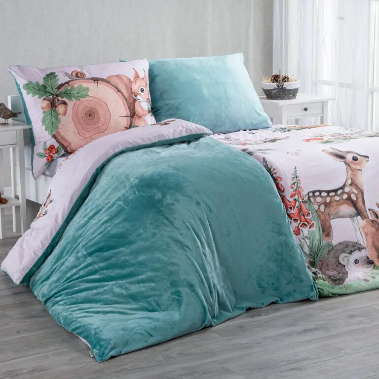 Lenjerie de pat Dual Feel WOODLAND