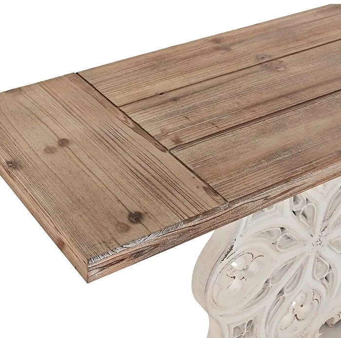 Consola Antique din lemn antichizat 122x40x88 cm