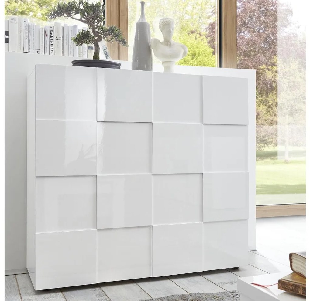 Comodă SERIAN albă