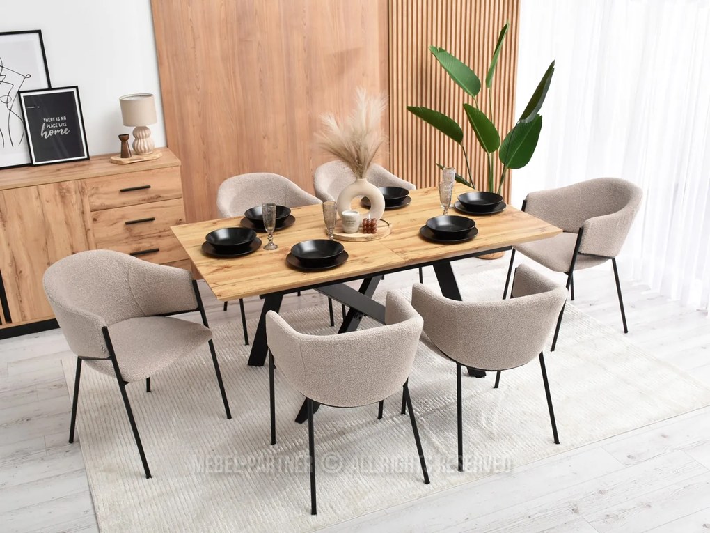 Scaun Chad (bej + negru). 1111006