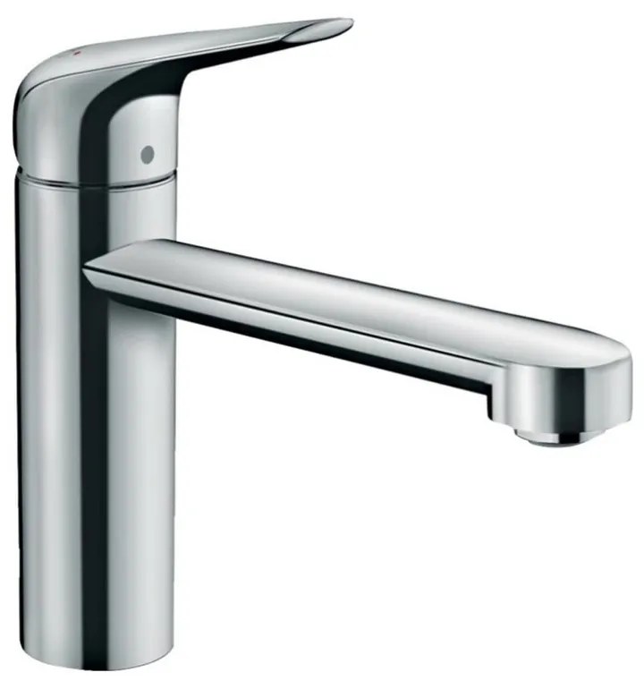 Baterie bucatarie monocomanda Hansgrohe Focus M42 120 CoolStart EcoSmart cu 1 jet finisaj crom lucios