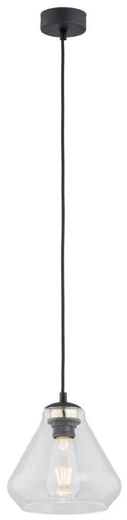 Lustra/Pendul design decorativ DECORATO transparent