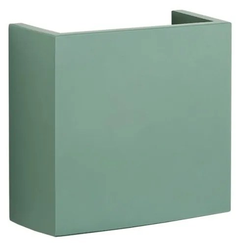 Aplica LED de perete cu lumina ambientala design modern Gent verde