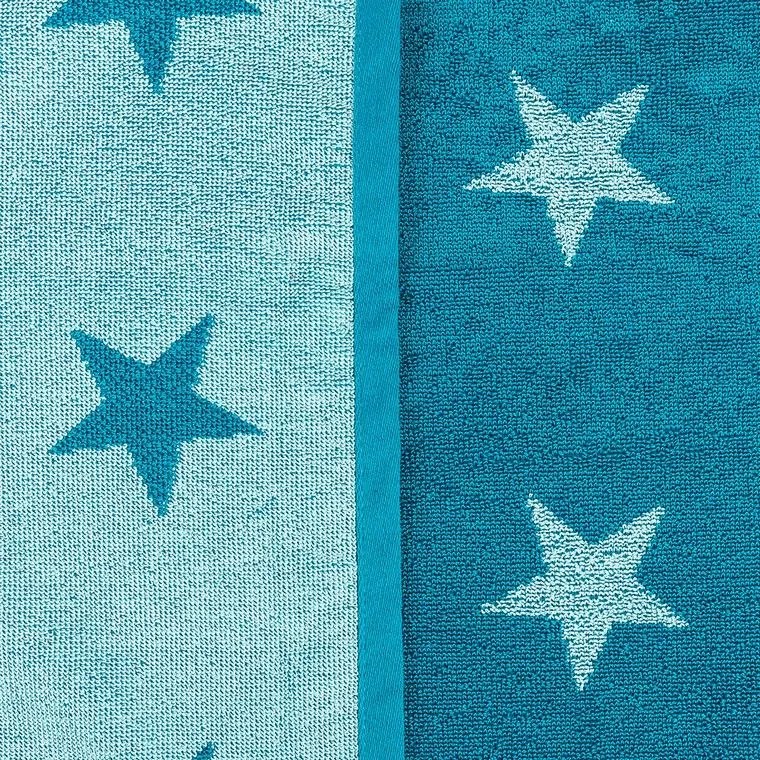 Prosop Stars, 70 x 140 cm, turcoaz