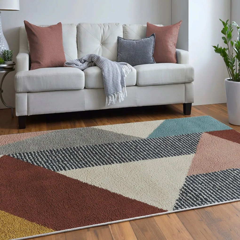 Covor, Woopamuk286, 80x300 cm, Multicolor