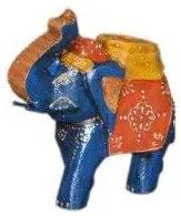 Statueta Elefant albastru 12x12x5 cm