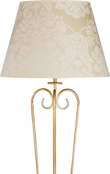 Brilagi - Lampă de podea SONIA 1xE27/15W/230V crem/patină
