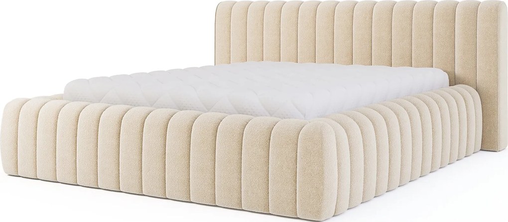 Pat lemn masiv Carilla 140/160/180x200 cm Personalizabil - Royal 18, 180x200