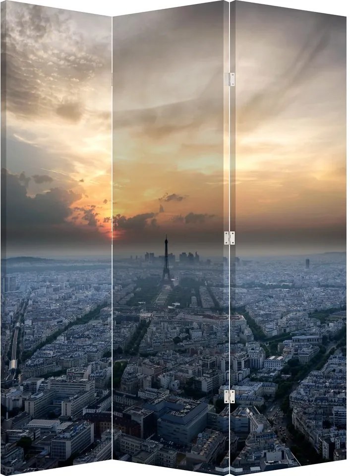 Paravan - Paris din înâlțime (126x170 cm)