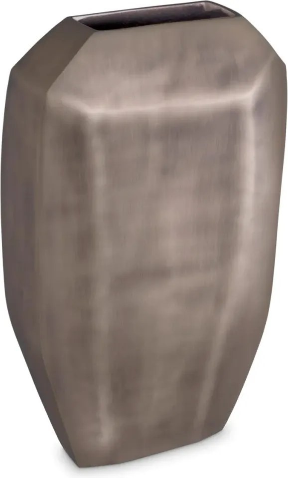 Vaza design LUX Linos L, nickel mat