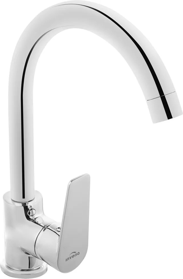 Baterie bucatarie Invena Dokos monocomanda crom