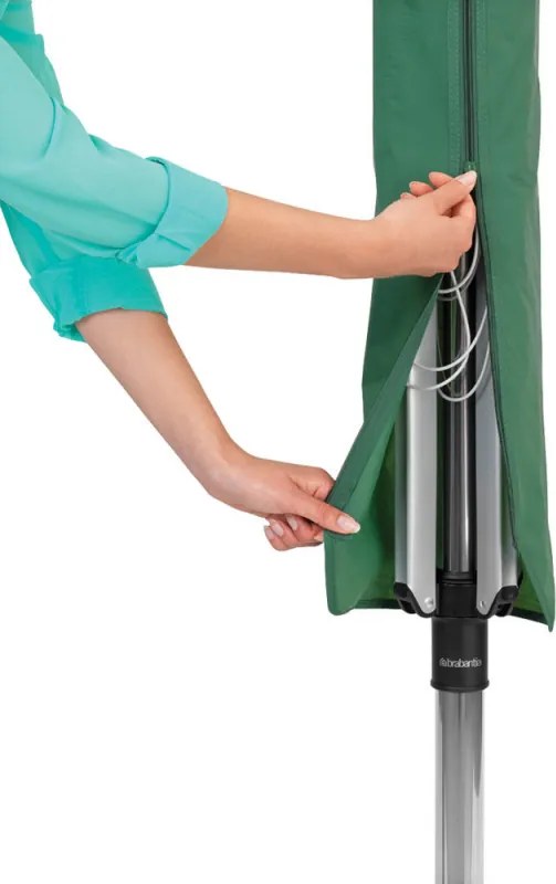 Brabantia Lift-O-Matic spațiu exterior 90300269, 60 m, Înălțime reglabilă, Țeapă metalică, Rezistent la coroziune, Inox