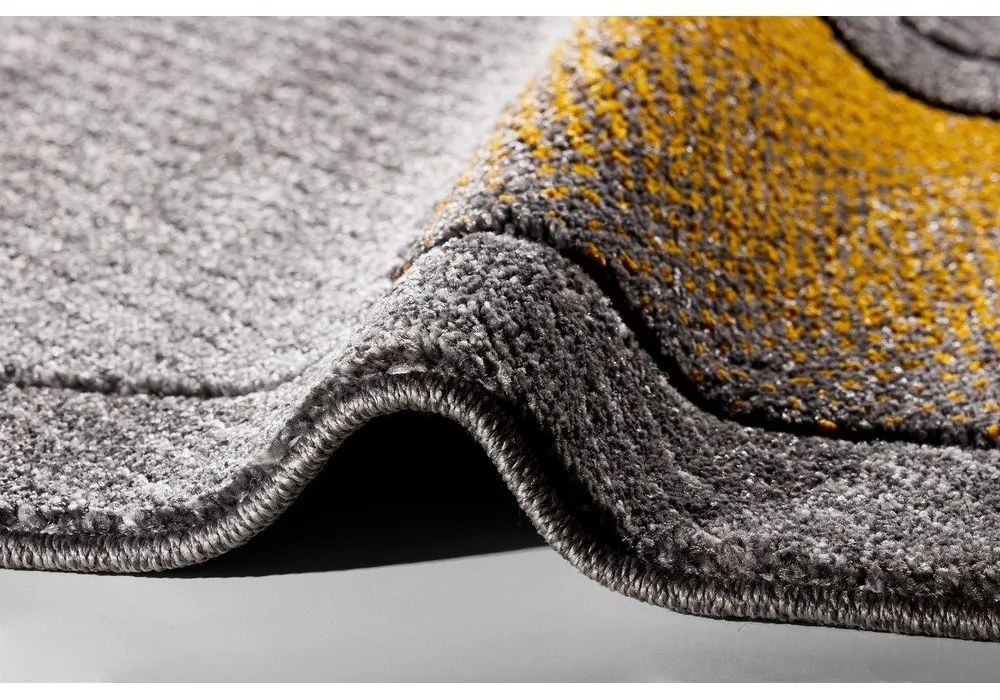 Covor galben ocru-gri 80x160 cm Meteo – FD