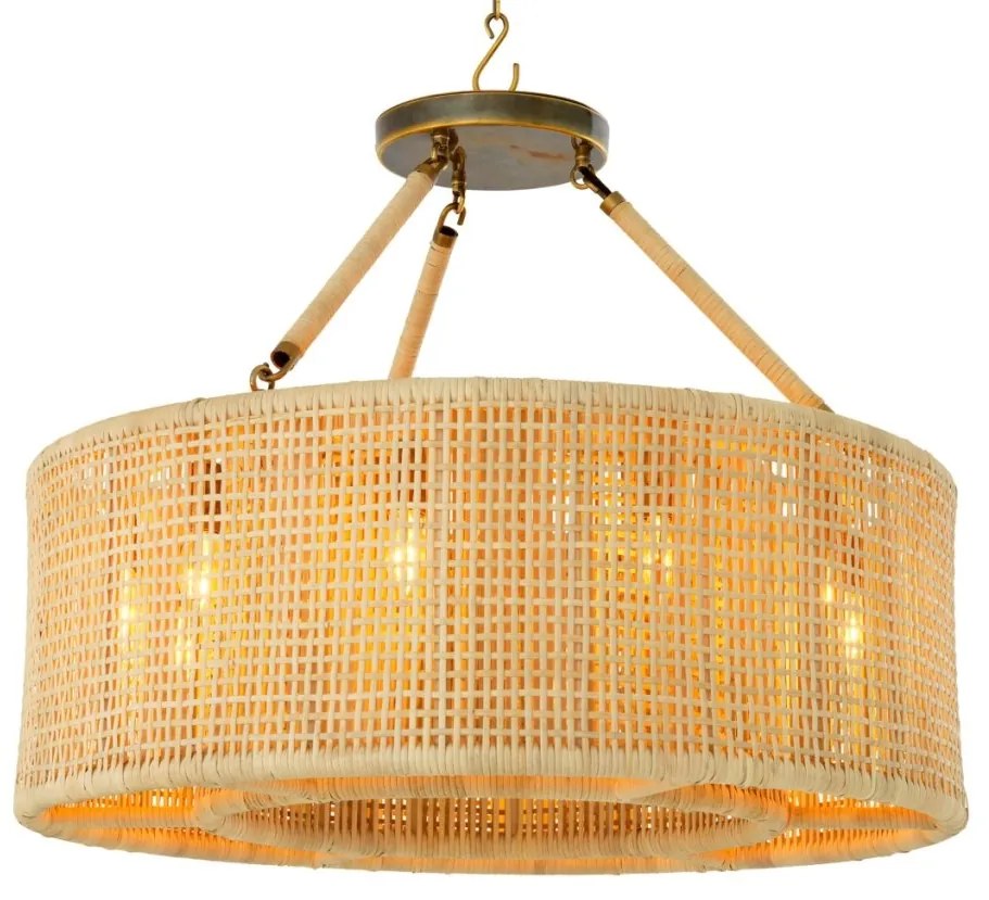 Candelabru LUX design natural Bernardi ratan