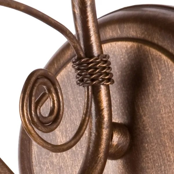 Aplică LED Brilagi ANTICO 1xE27/60W/230V bronz patină