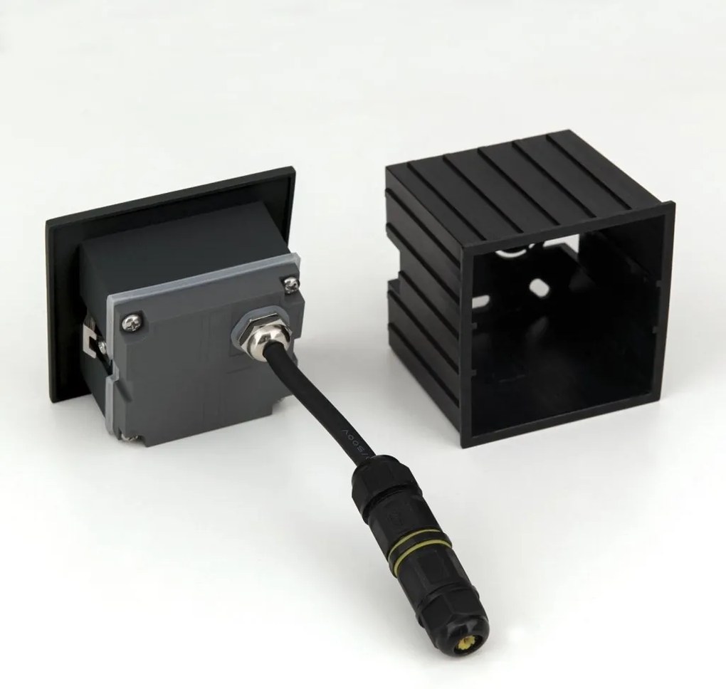 Spot LED incastrabil iluminat exterior IP65 LORO negru
