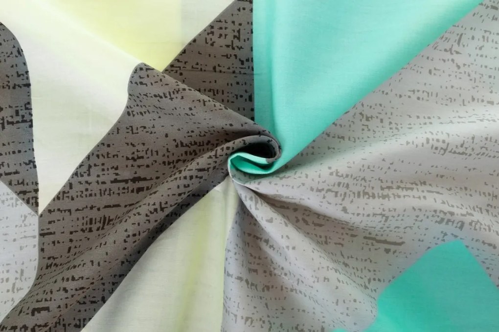 Lenjerie de pat din bumbac TIVANI colorata Dimensiune lenjerie de pat: 70 x 80 cm | 140 x 200 cm